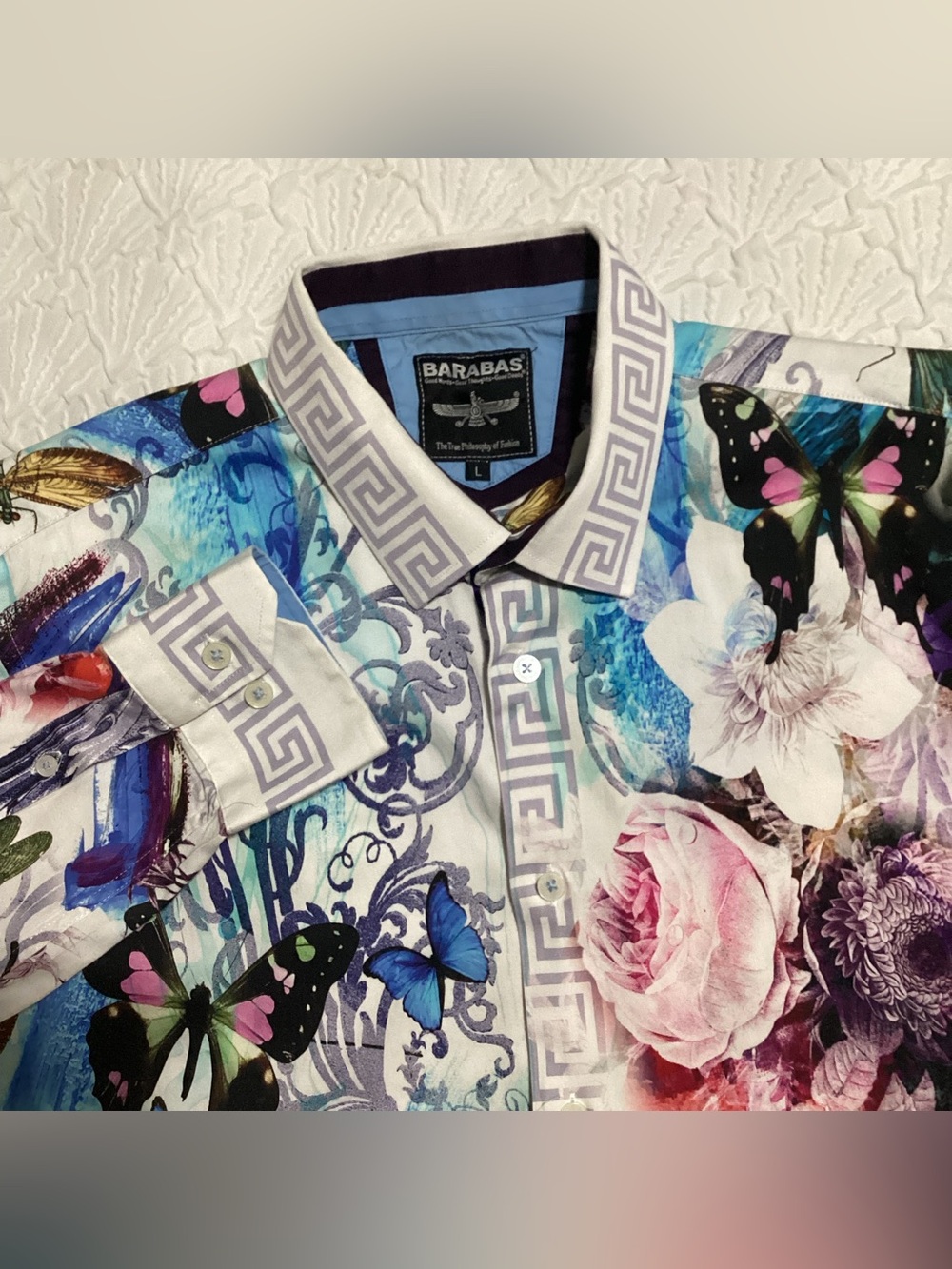 Barabas Floral Dragonfly & Butterfly Print